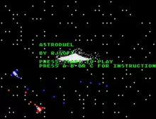 Image n° 1 - screenshots  : AstroDuel